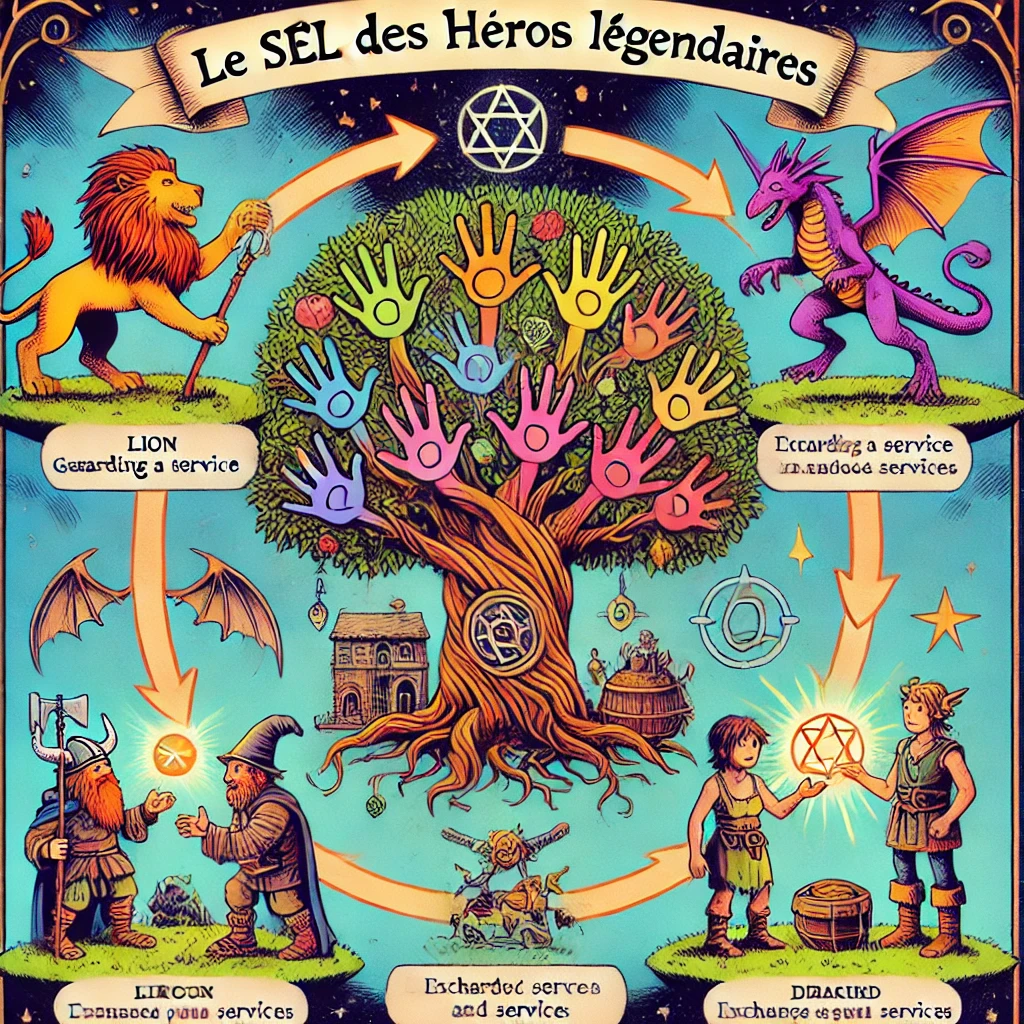 un SEL système d'échanges local